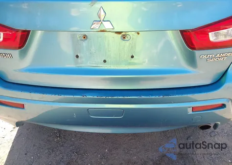 2011 Mitsubishi Outlander Sport Se from USA, damaged, VIN JA4AR4AU0BZ019448